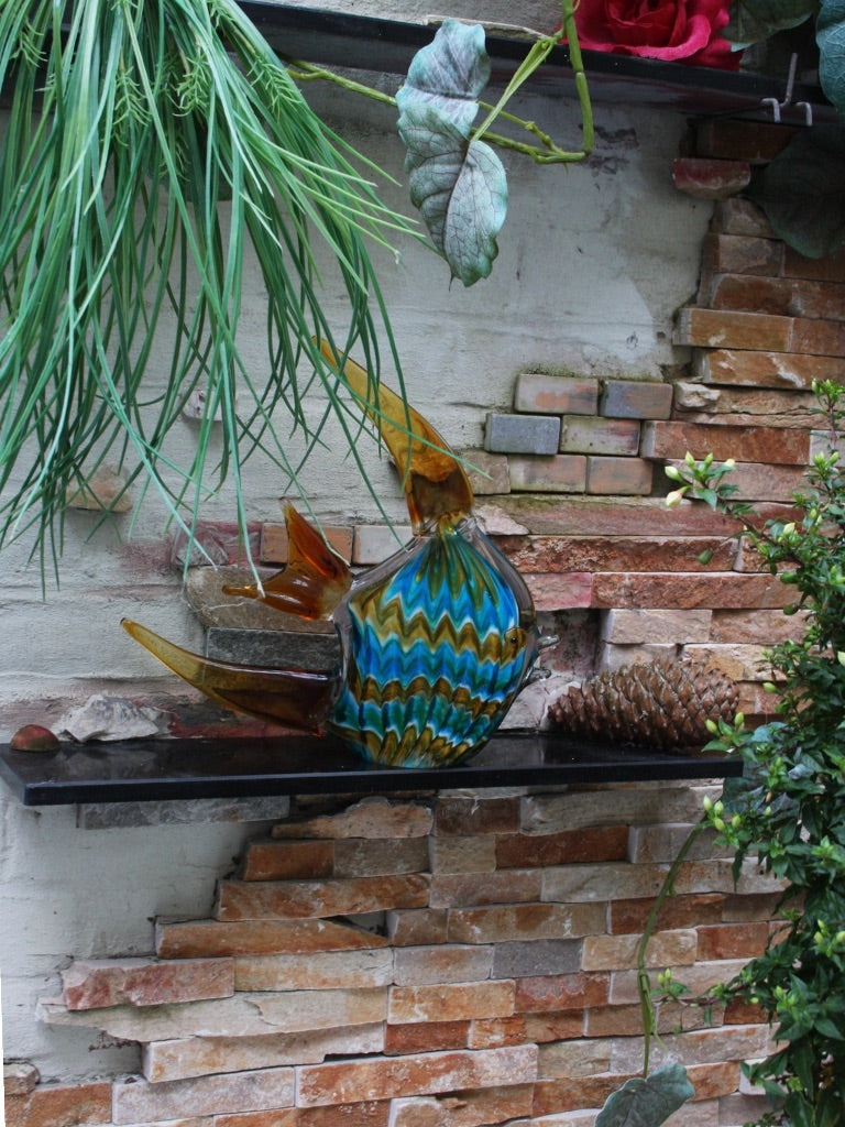 Murano Glass Style Sculptuur - Maanvis