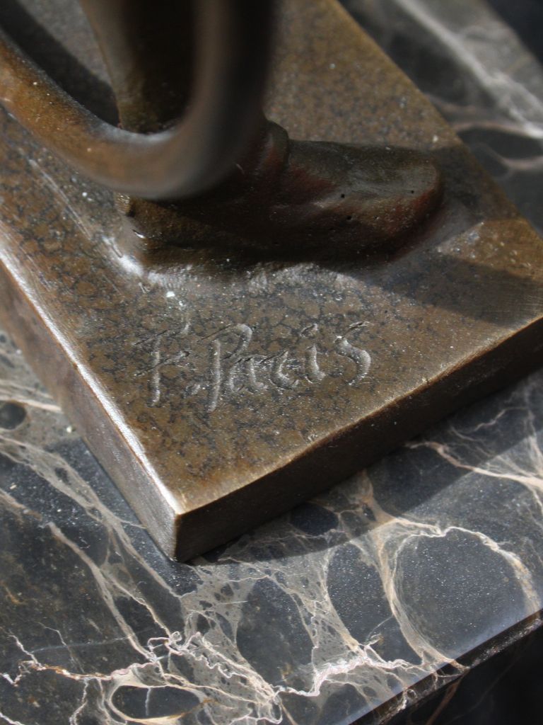 Bronzen Beeld - Kind met Hoepel