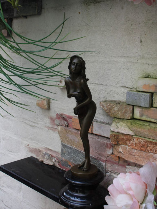 Bronzen Beeld - Cowgirl
