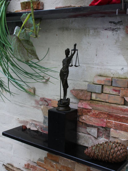 Bronzen Beeld - Vrouwe Justitia #2 - Mayer