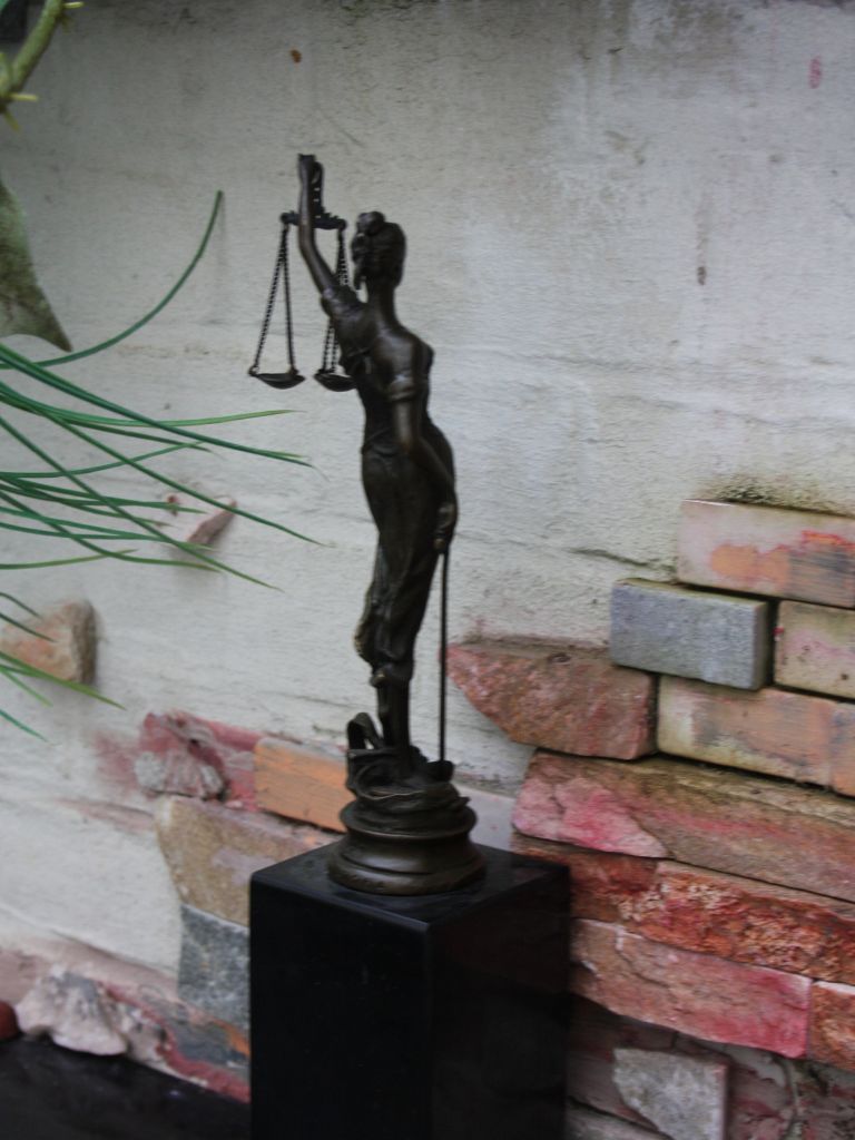 Bronzen Beeld - Vrouwe Justitia #2 - Mayer