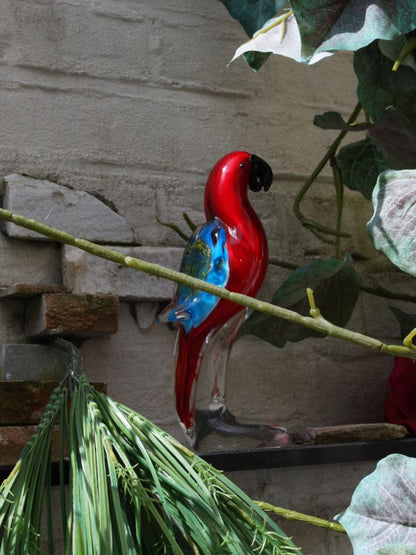 Murano Glass Style Sculptuur - Papagaai