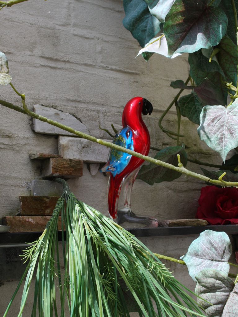 Murano Glass Style Sculptuur - Papagaai